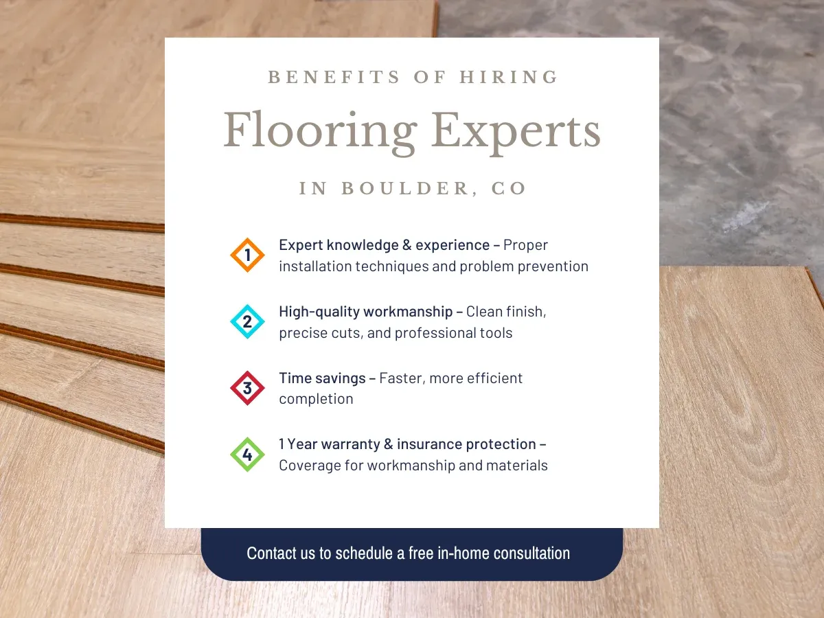FCI Boulder, CO, flooring experts