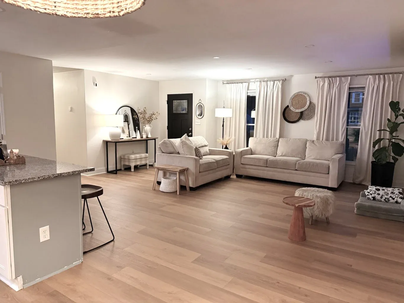 Harrisburg City Skyline