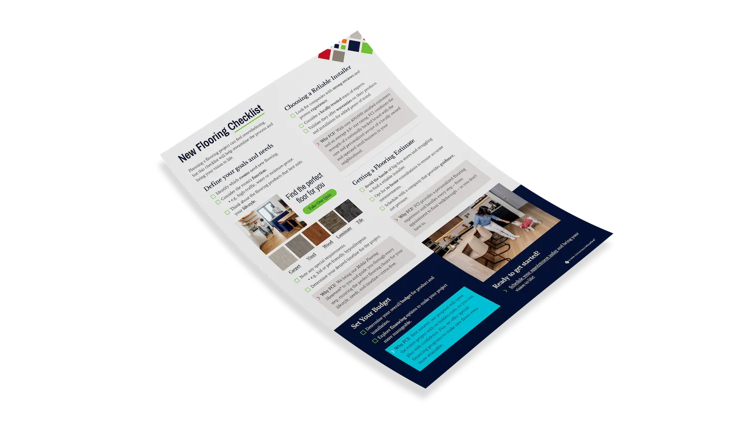 Flooring checklist