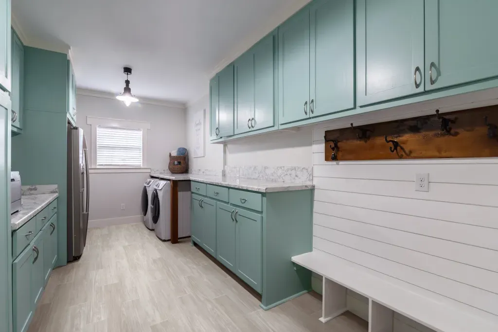 LVP in laundry room