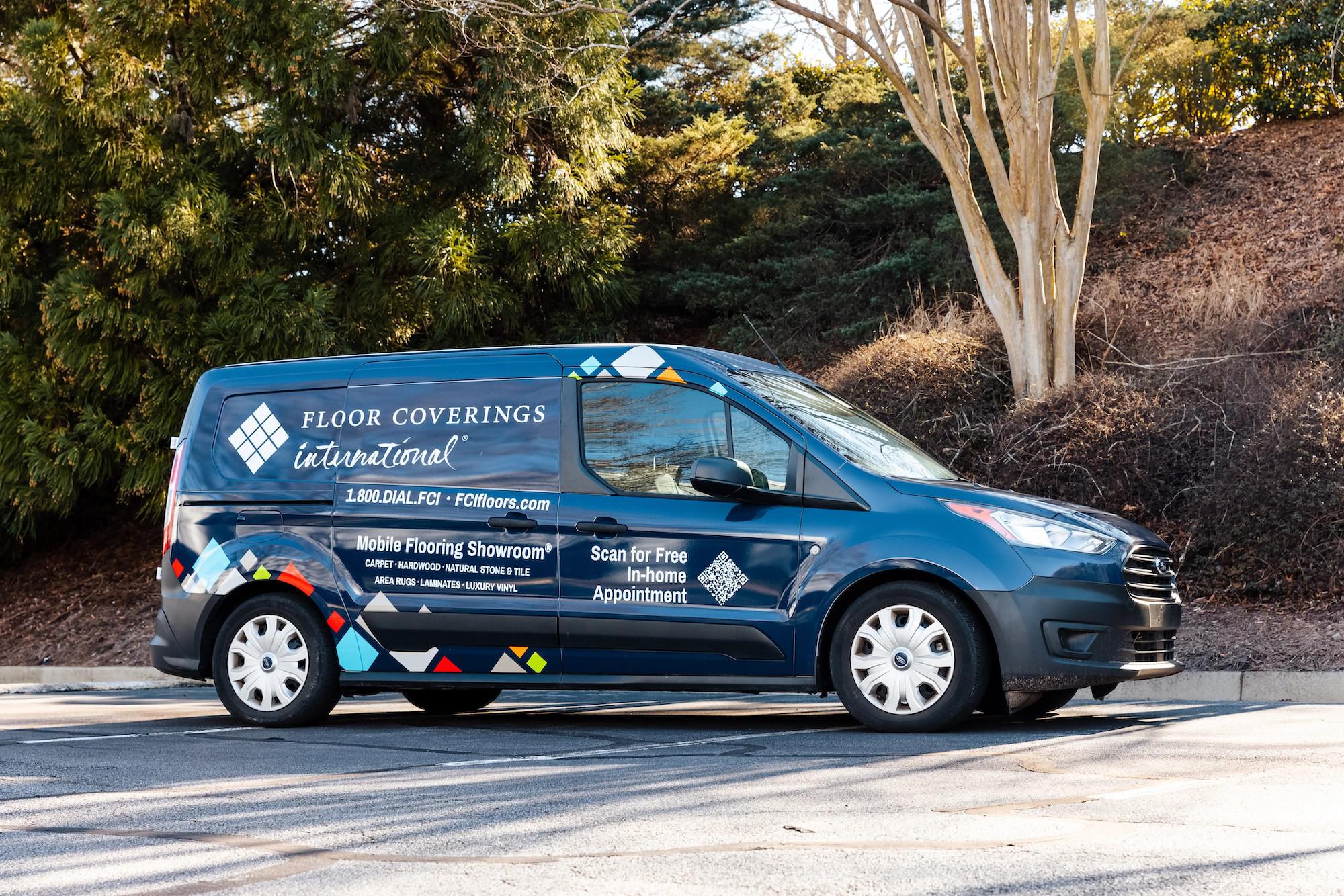 Mobile Flooring Showroom Truck