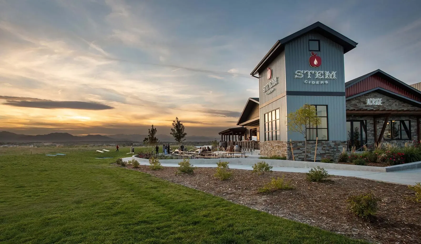 Image of the Acreage by Stem Ciders Front Range property provided by Acreage Restaurant.