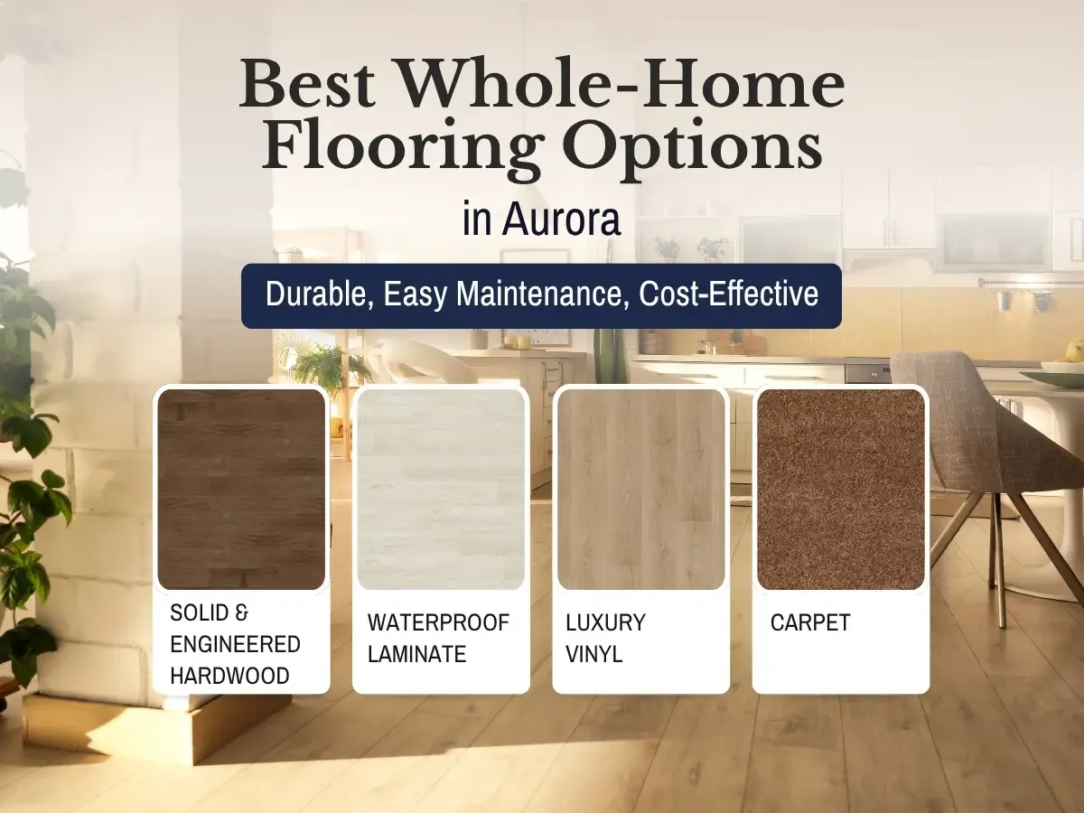 Best Whole Home Flooring Options in Aurora