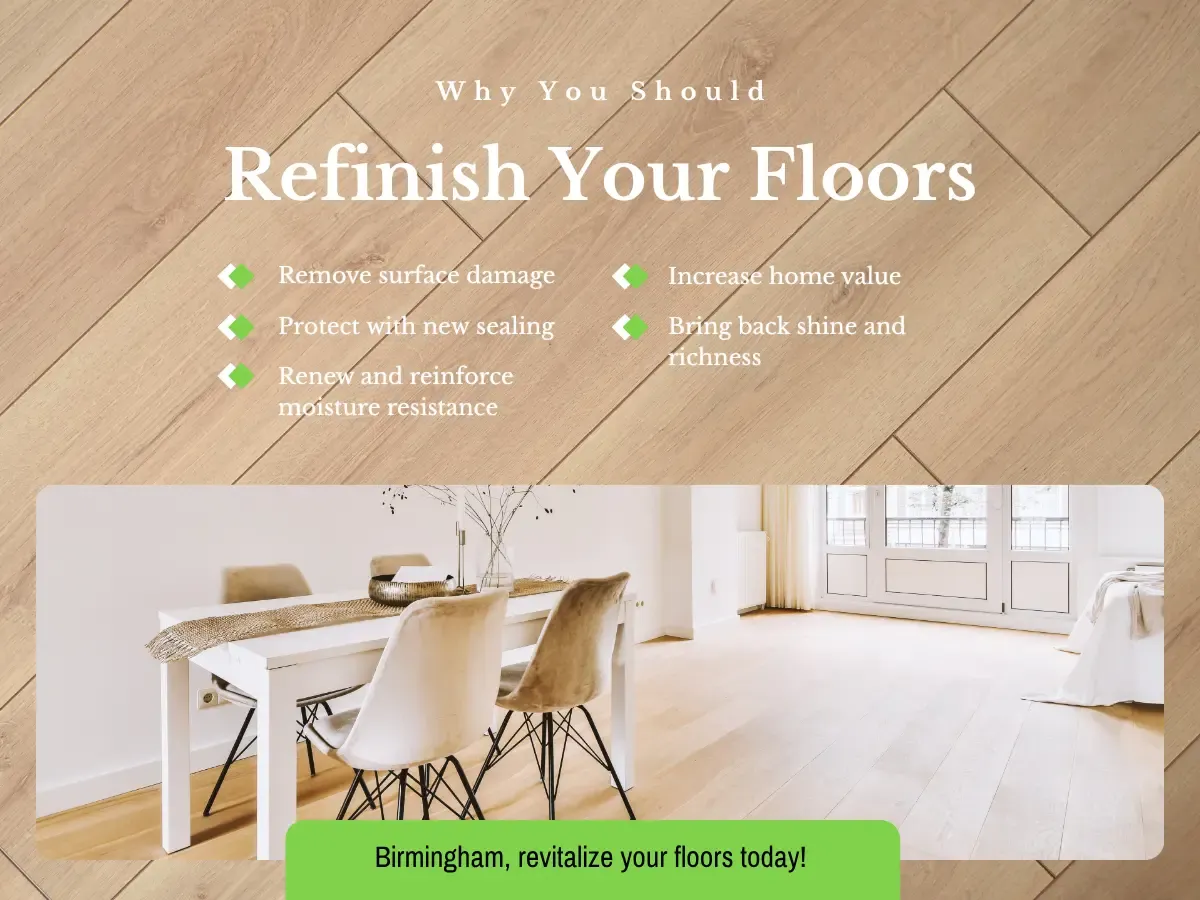 Why You Should Refinish Your Floors!