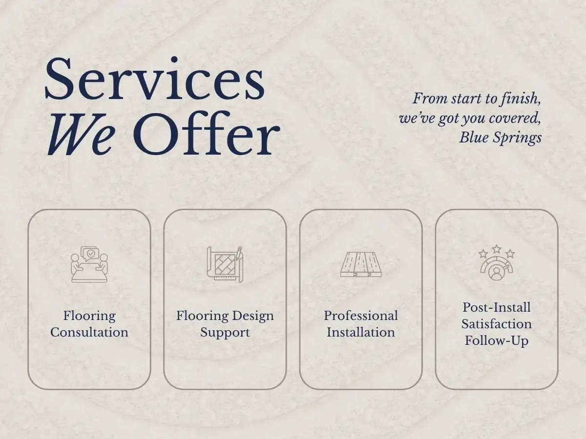 Services We Offer at Blue Springs