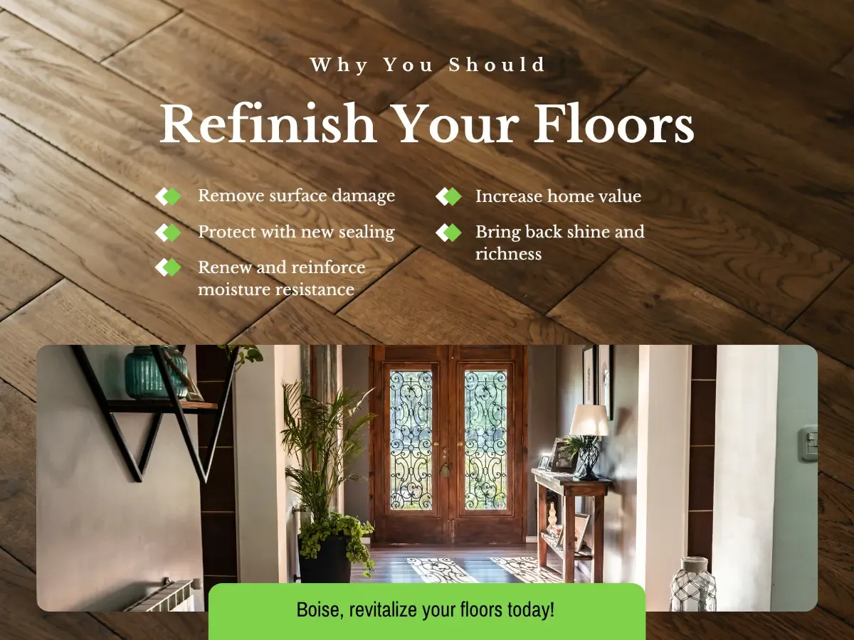 Why Your Should Refinish Your Floors in Boise