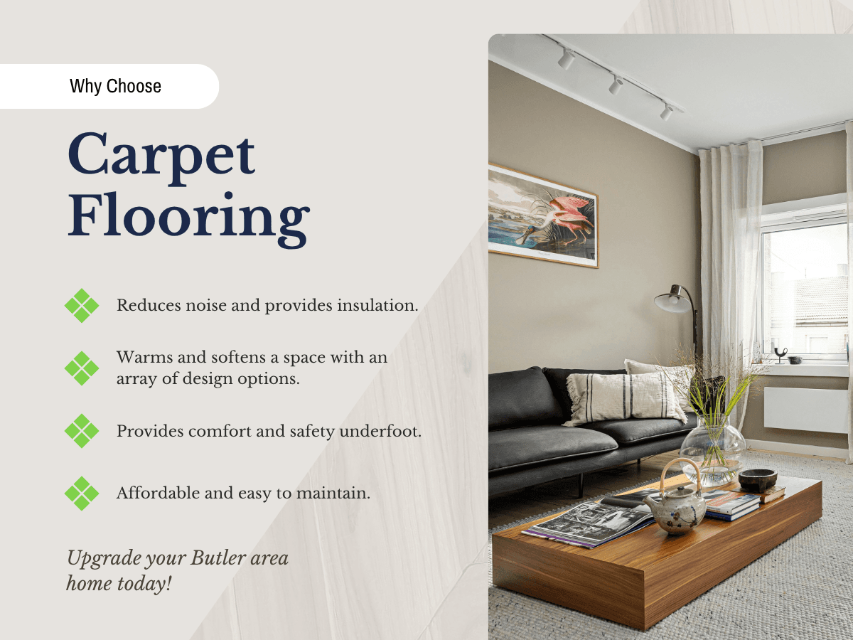 A close up of soft carpet fibers, highlighting the texture and inviting nature of carpet flooring for residential spaces.
