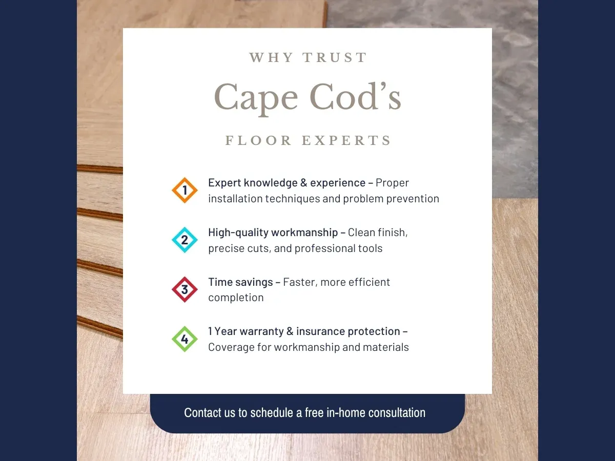 Why Trust FCI CapeCod Flooring Experts