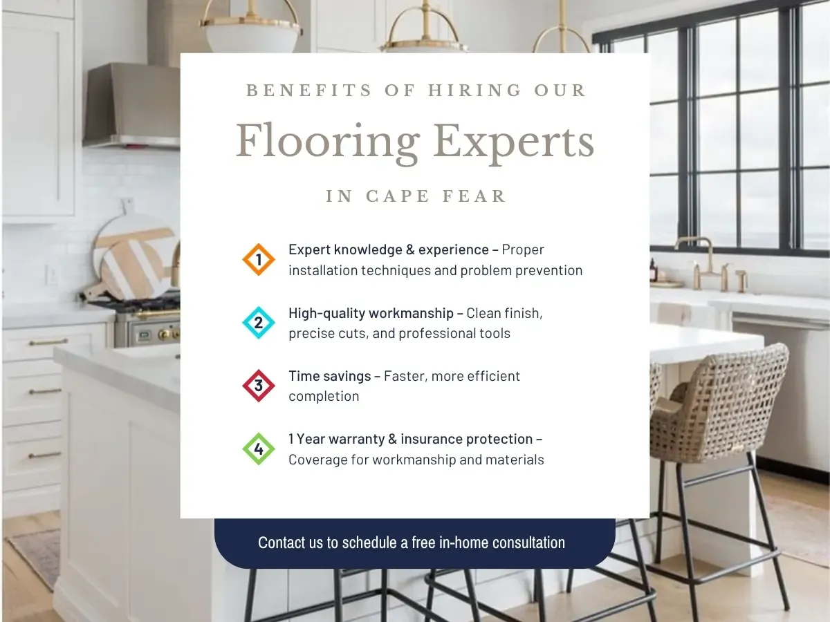 Benefits of Hiring Flooring Experts In Cape Fear