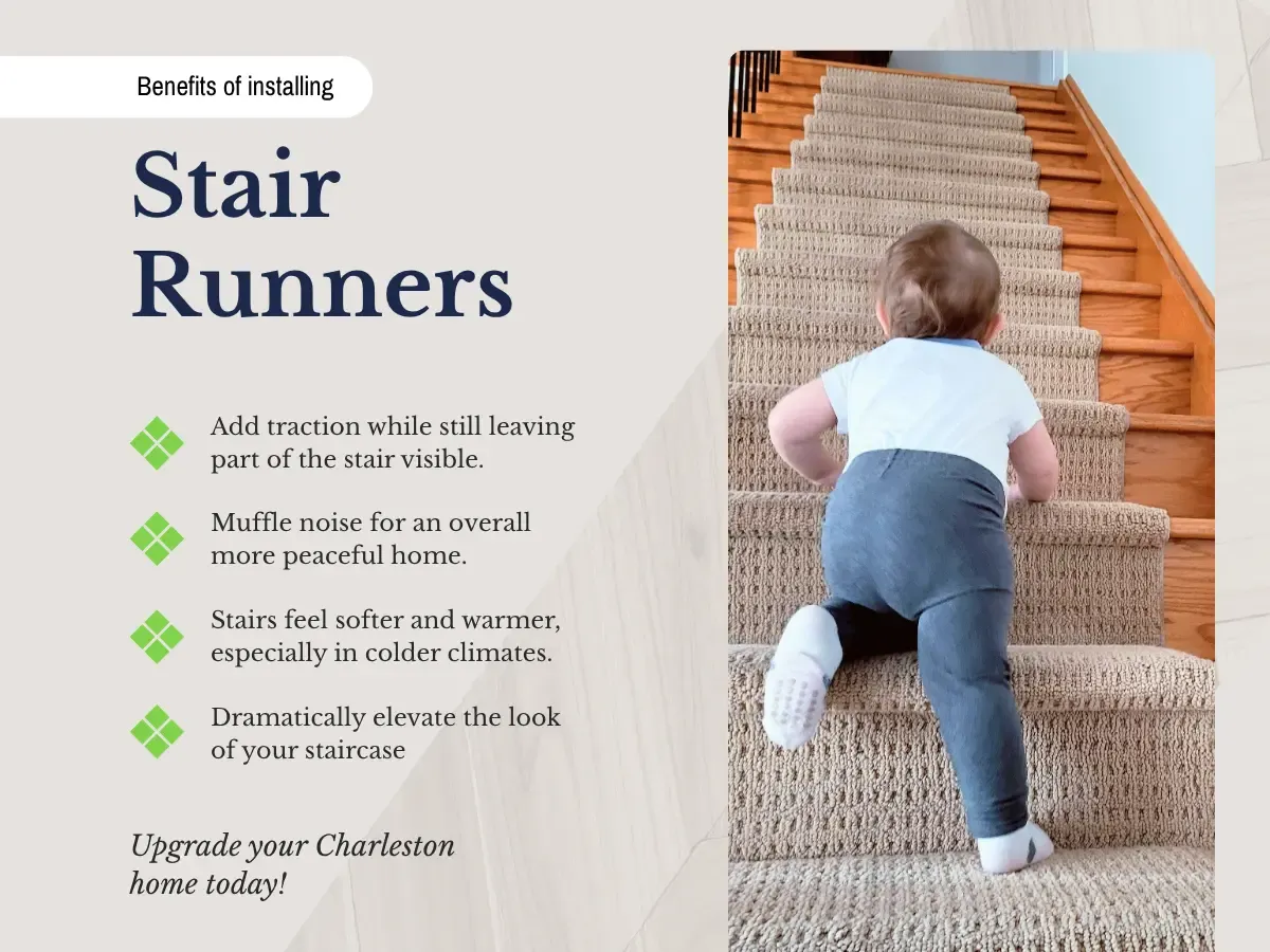 Benefit of Installing Stair Runners In FCI Charleston