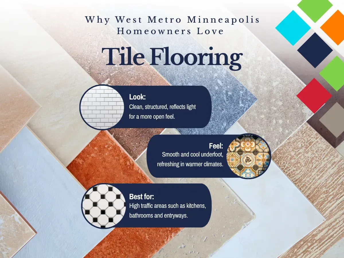 Why West Metro Minneapolis Homeowners Love Tile Flooring
