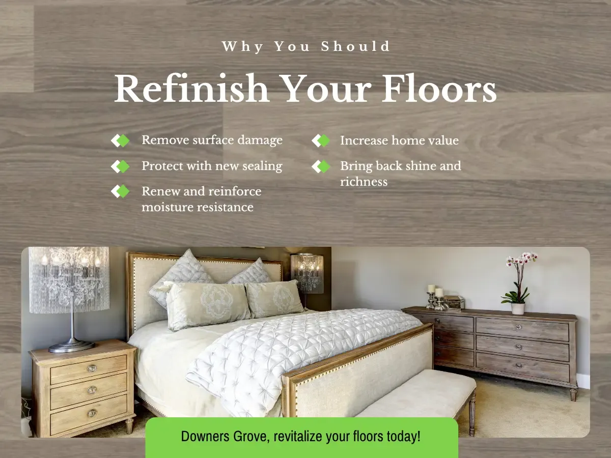 Why You Should Refinish Your Floors In Downers Grove