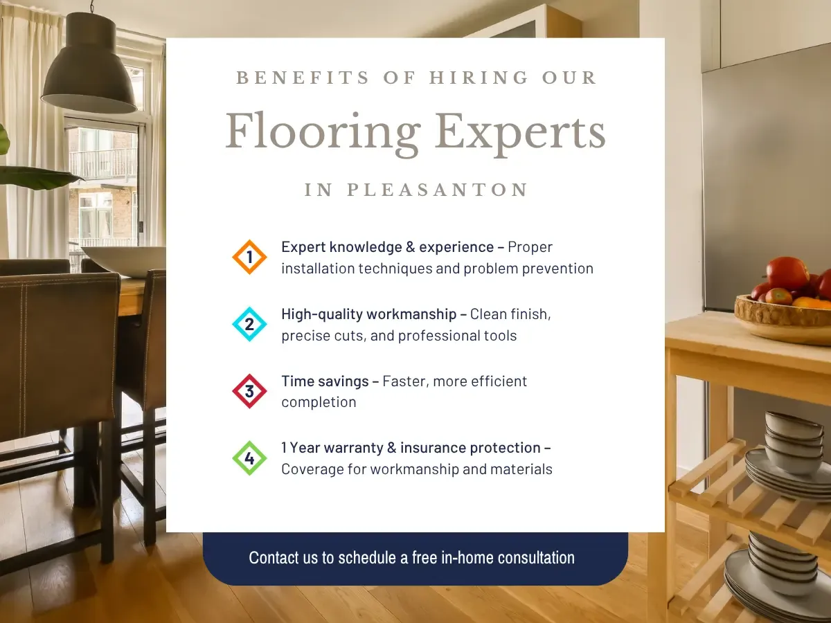 Benefits of hiring Flooring Experts In Pleasanton 