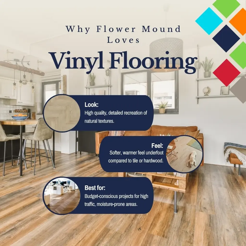 Why Flower Mound Loves Vinyl Flooring