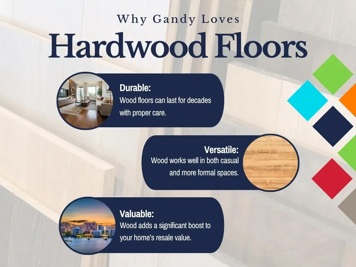 Why Gandy Loves Hardwood Floors