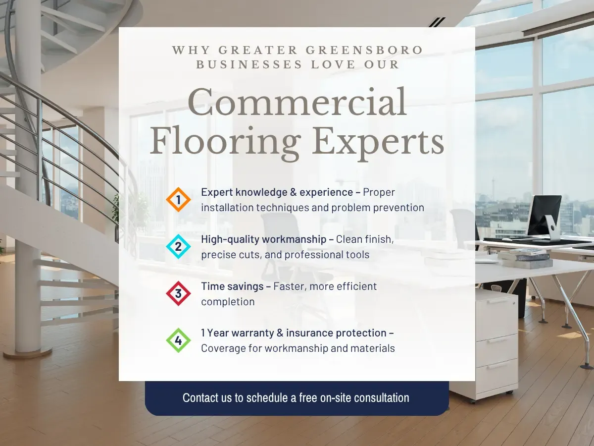 Why Greater Greensboro Businesses Love Our Commercial Experts