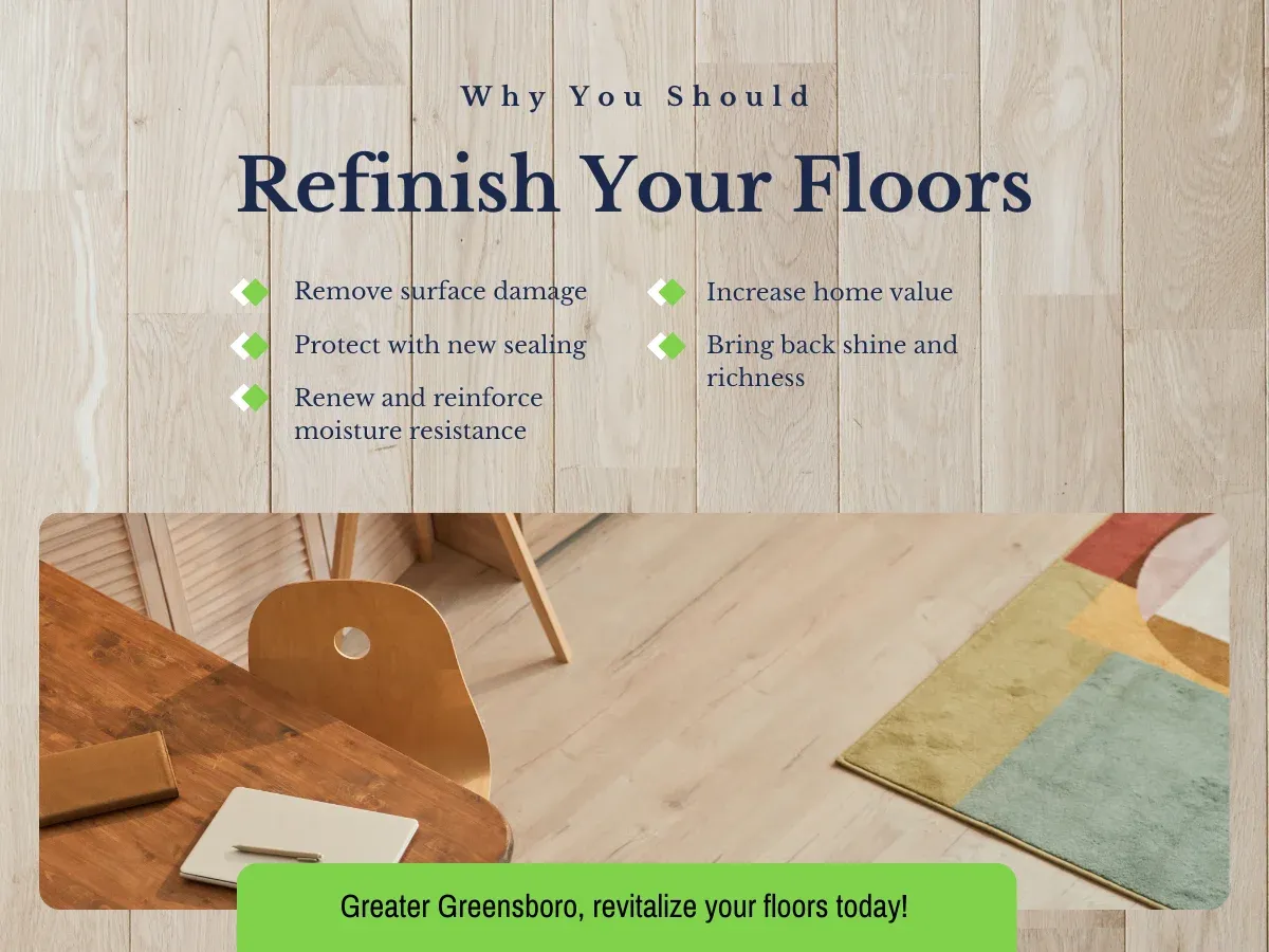 Why You Should Refinish Your Floors!