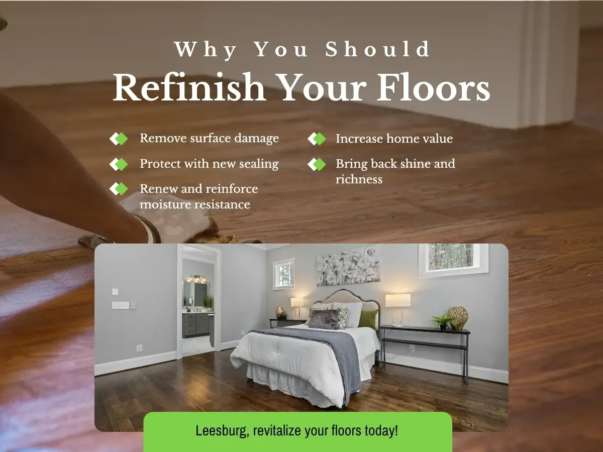 Why You Should Refinish Your Floors In Leesburg, VA 