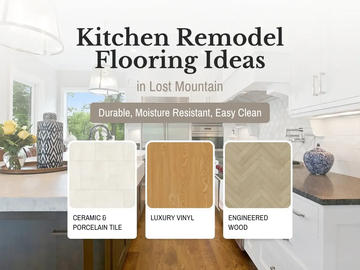 Kitchen Remodel Flooring Ideas in Lost Mountain