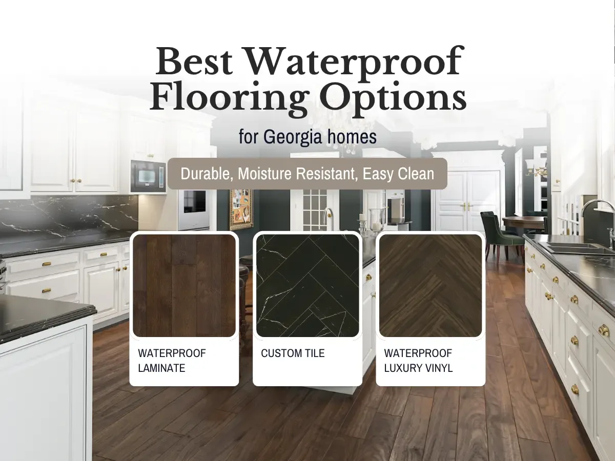 Best Waterproof Flooring Options for Georgia Homes