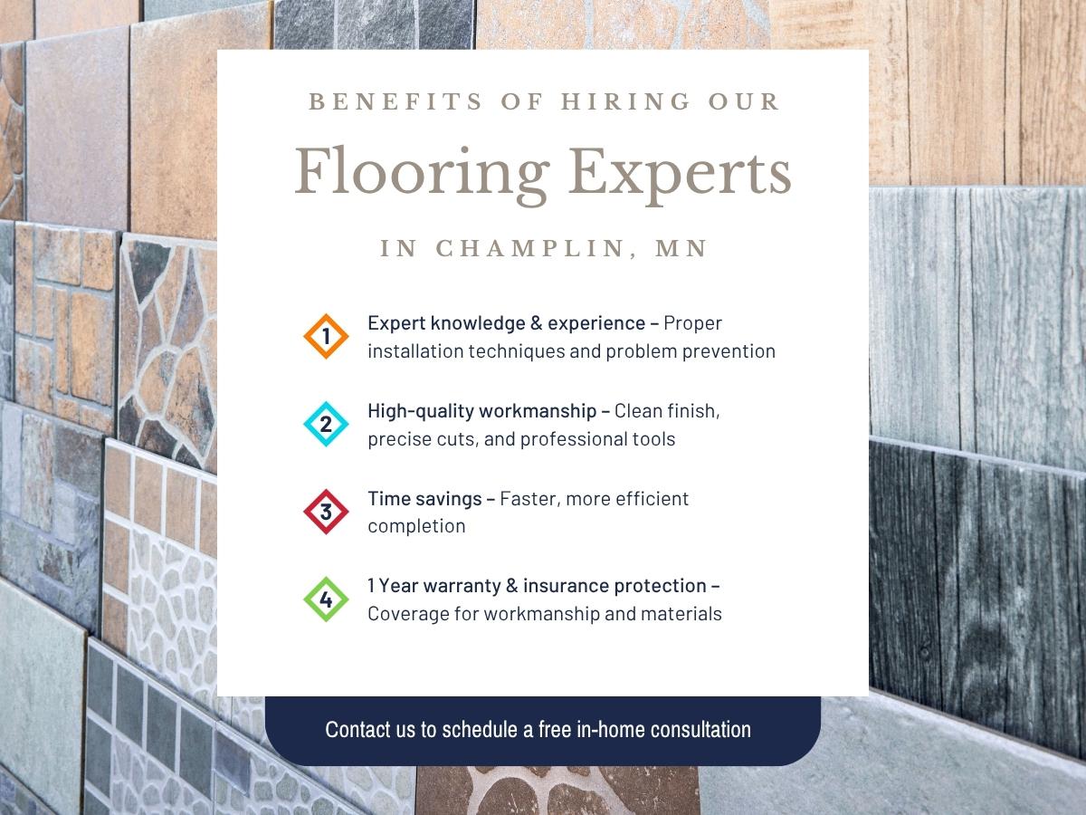 Flooring experts in Champlin, MN