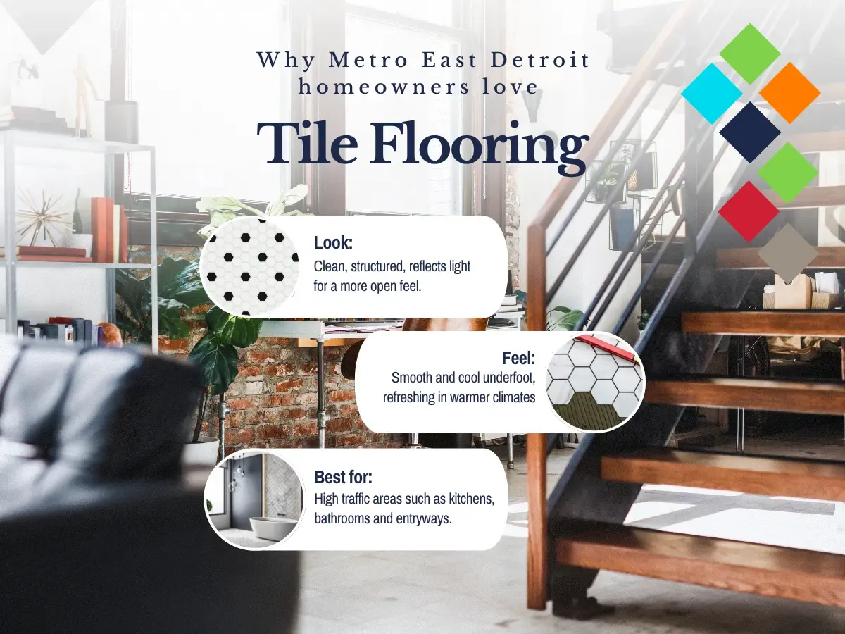 Why Metro Est Detroit Homeowners Loves Tile Floors