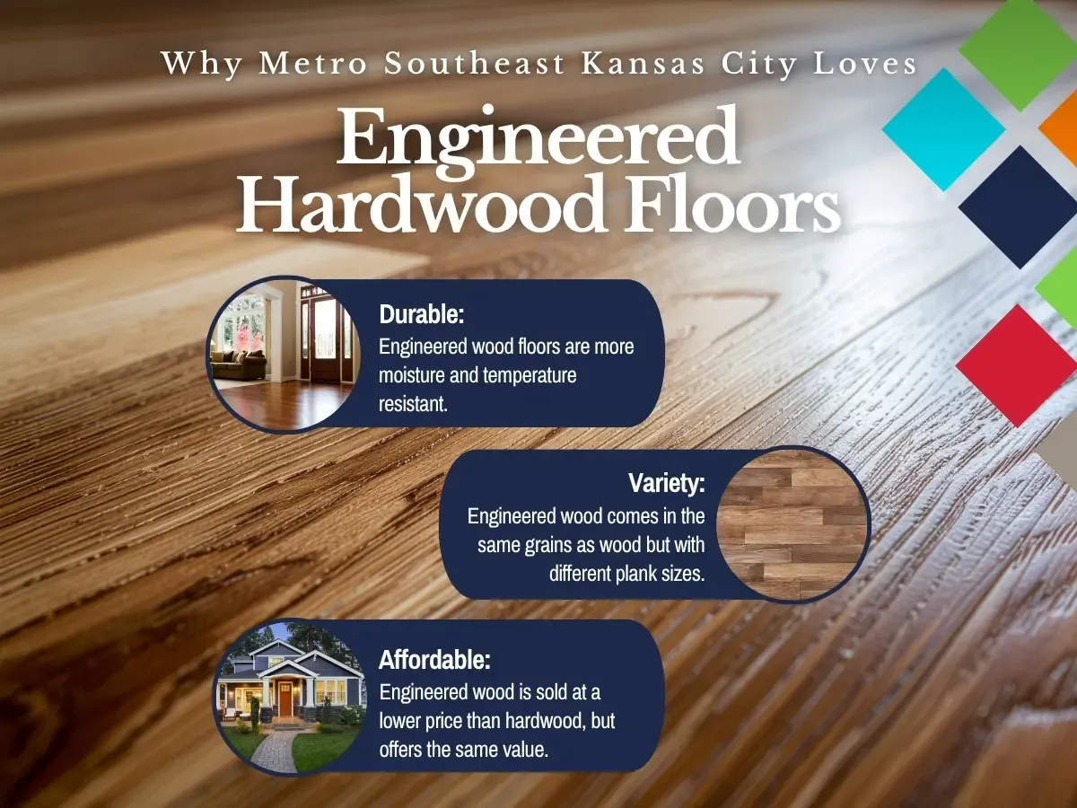 Why Metro Southeast Kansas City Loves Engineered Hardwood Floors