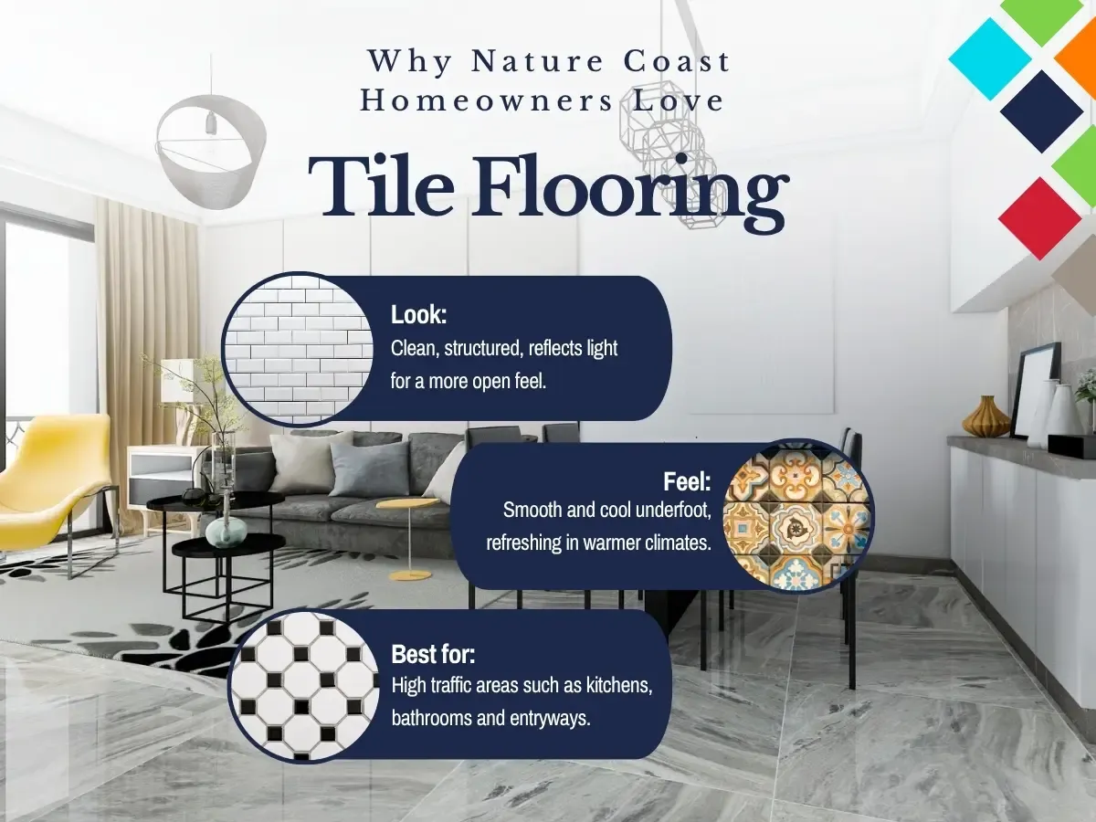 Why Nature Coast Homeowners Love Tile Flooring
