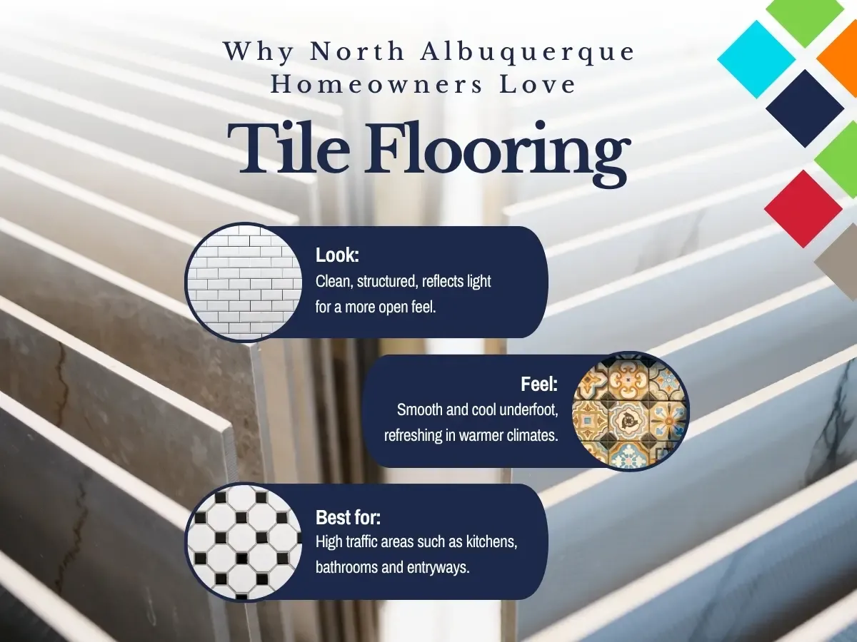 Contact us today for tile installation in Albuquerque and the surrounding areas