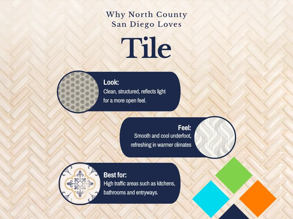 Why North County San Diego Loves Tile Flooring