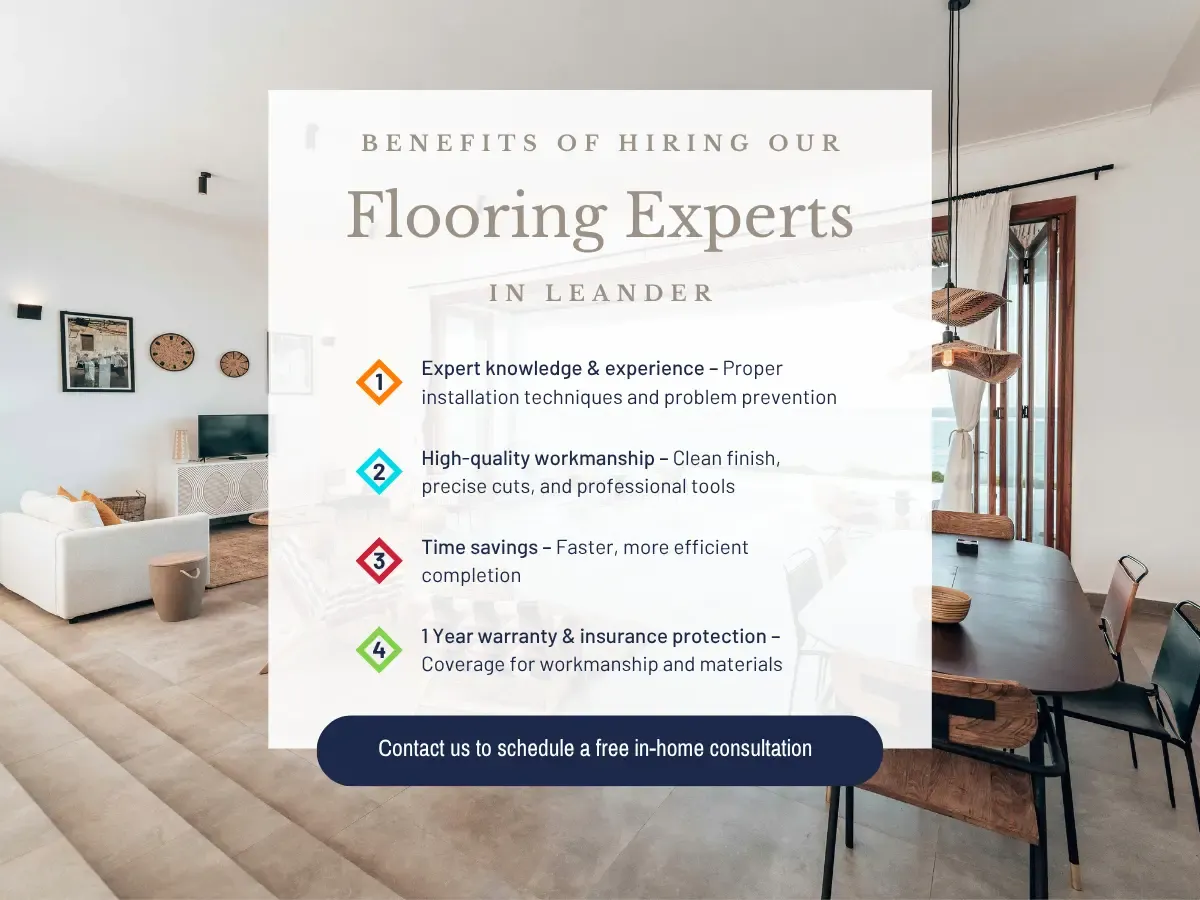 Benefits of Hiring Flooring Experts in Leander