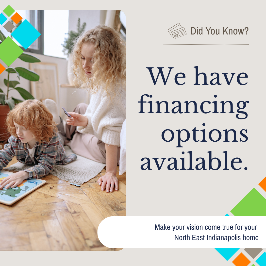 Flooring and carpeting financing in Indianapolis, Noblesville, and the surrounding areas.