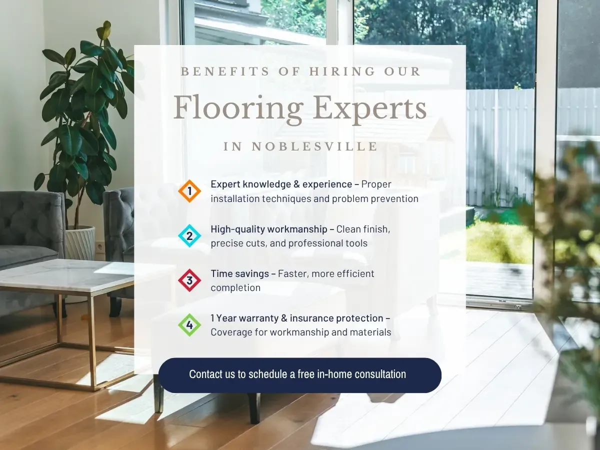 Contact us today for flooring installation in Noblesville, IN