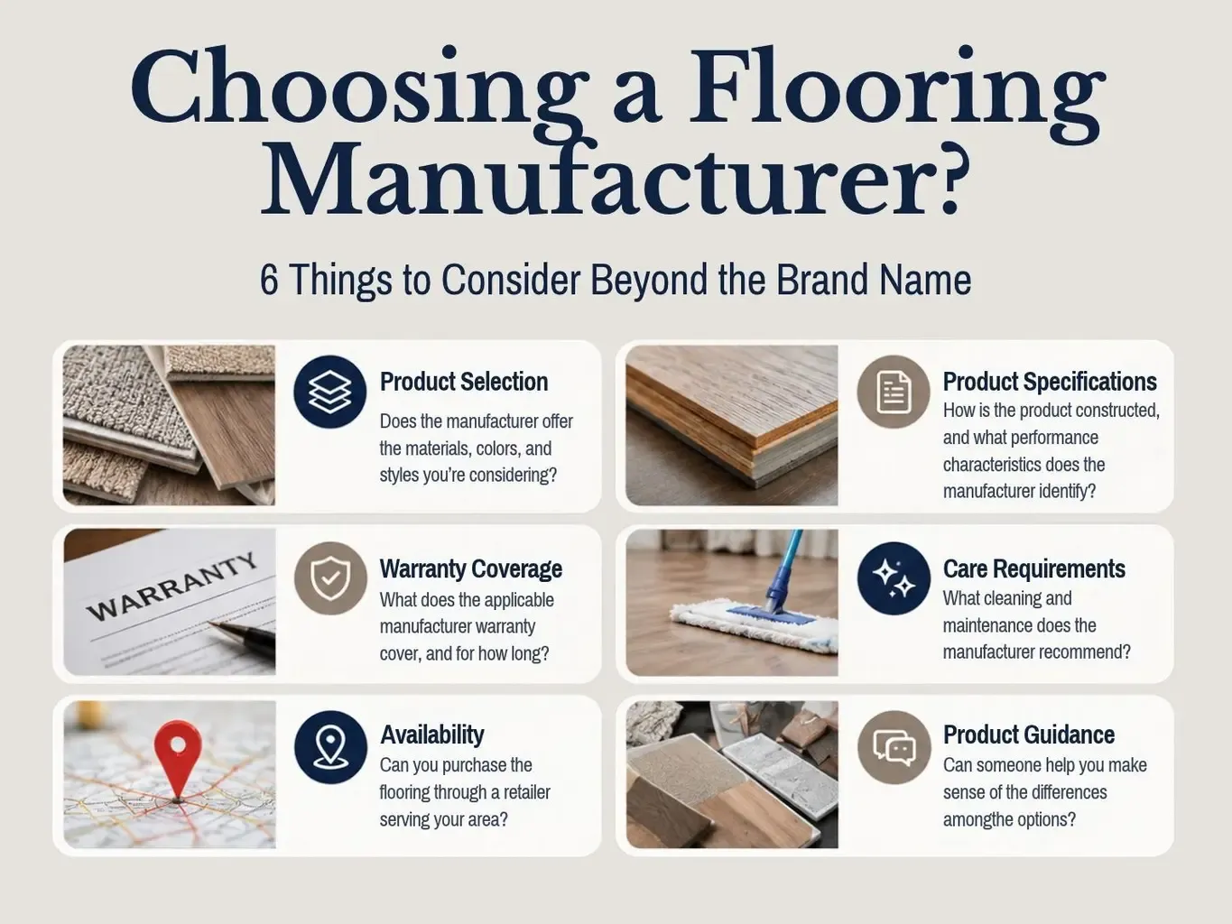 A close up of hands selecting flooring materials, showcasing different textures and colors from US manufacturers in New Jersey.