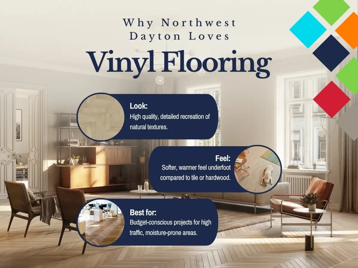 Why Northwest Dayton Loves Vinyl Flooring