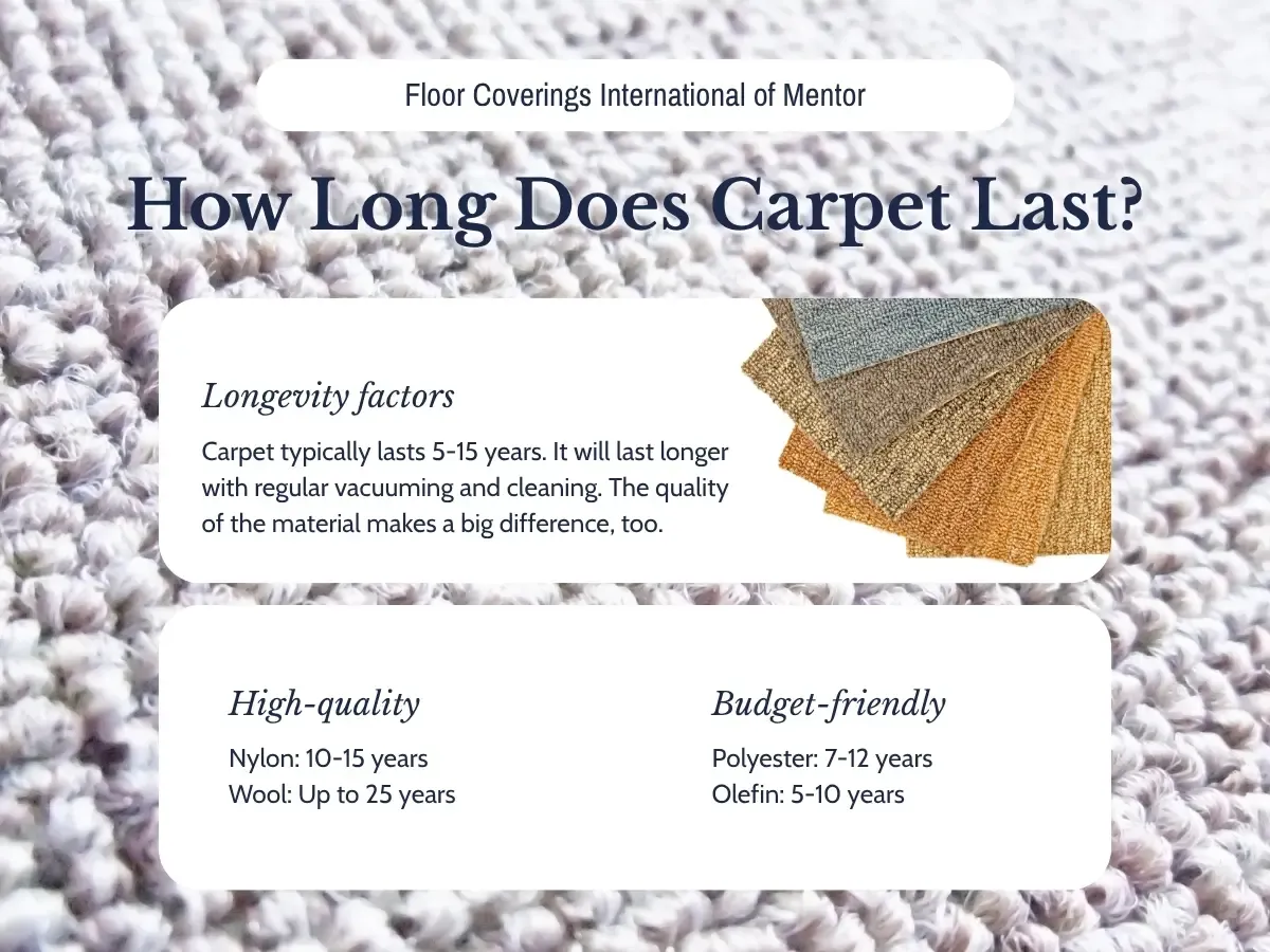 FCI of Mentor - How Long Does Carpet Last?