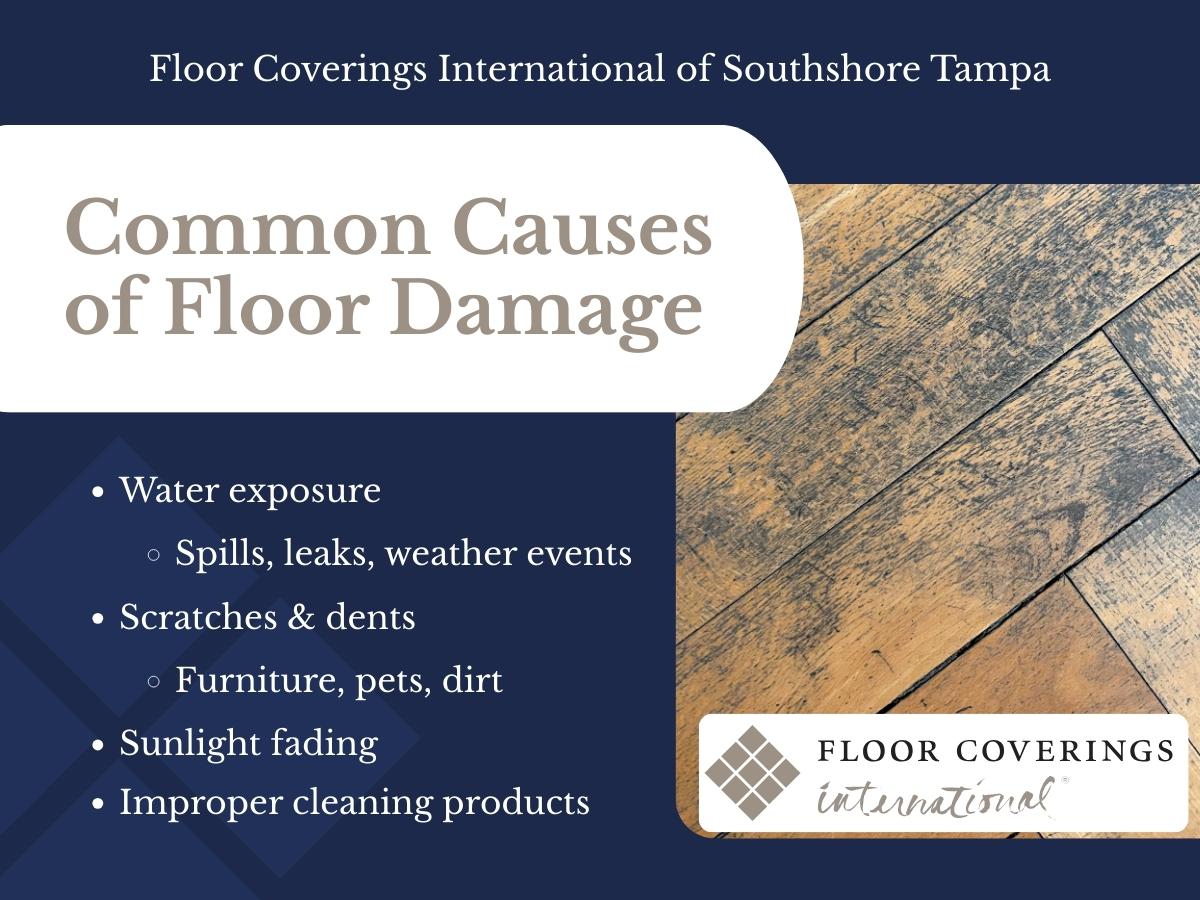 Common causes of floor damage