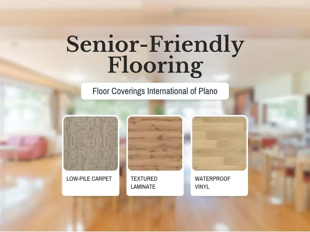 Senior-Friendly Flooring in FCI Plano
