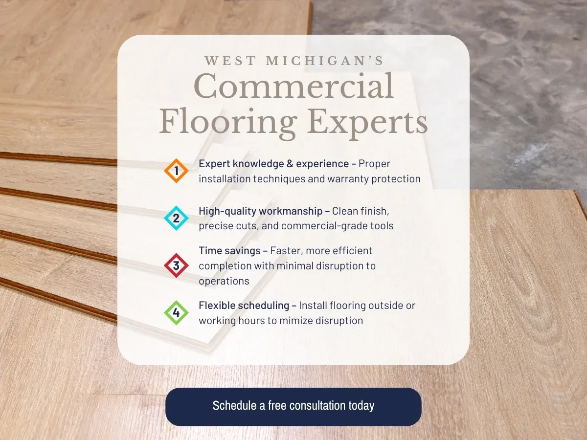 West michigan's Commercial Flooring Experts