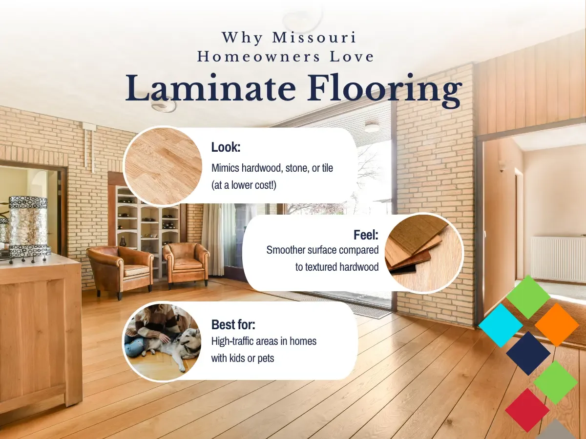 Why Missouri Homeowners Love Laminate Flooring