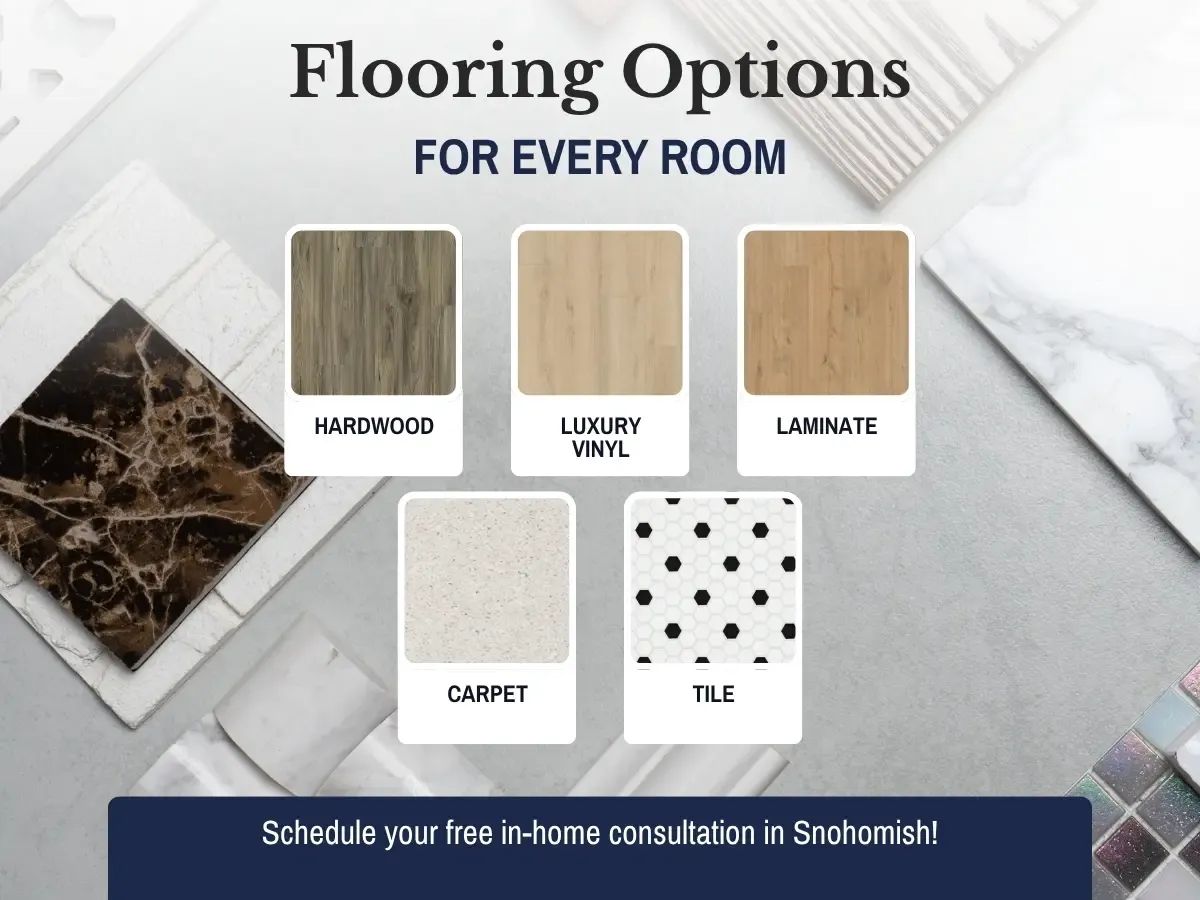 Flooring Options For Every Room in Snohomish