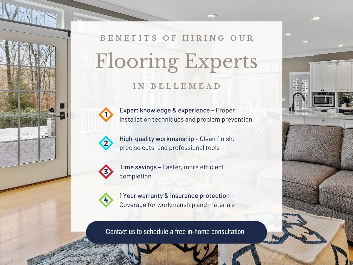 Benefits of Hiring Our Flooring Experts In Bellemead