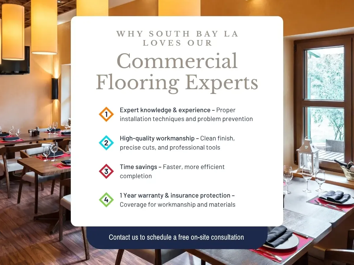 Why South Day, LA Loves Our Commercial Flooring Experts