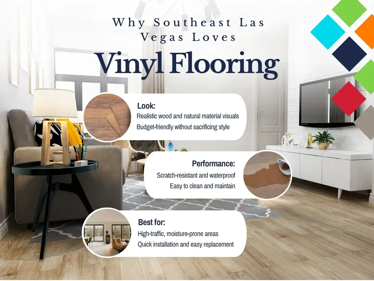 Why Southeast Les Vegas Loves Vinyl Flooring