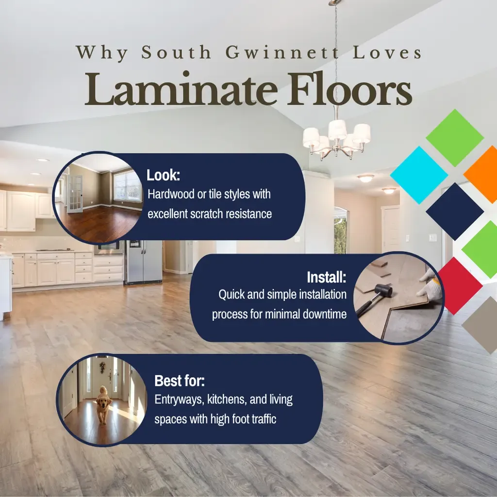 Why South Gwinnett Loves Laminate Floors