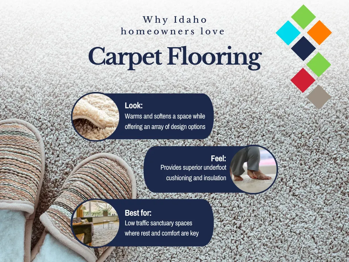 We offer carpet installation in South Idaho. Contact us today for a free consultation.