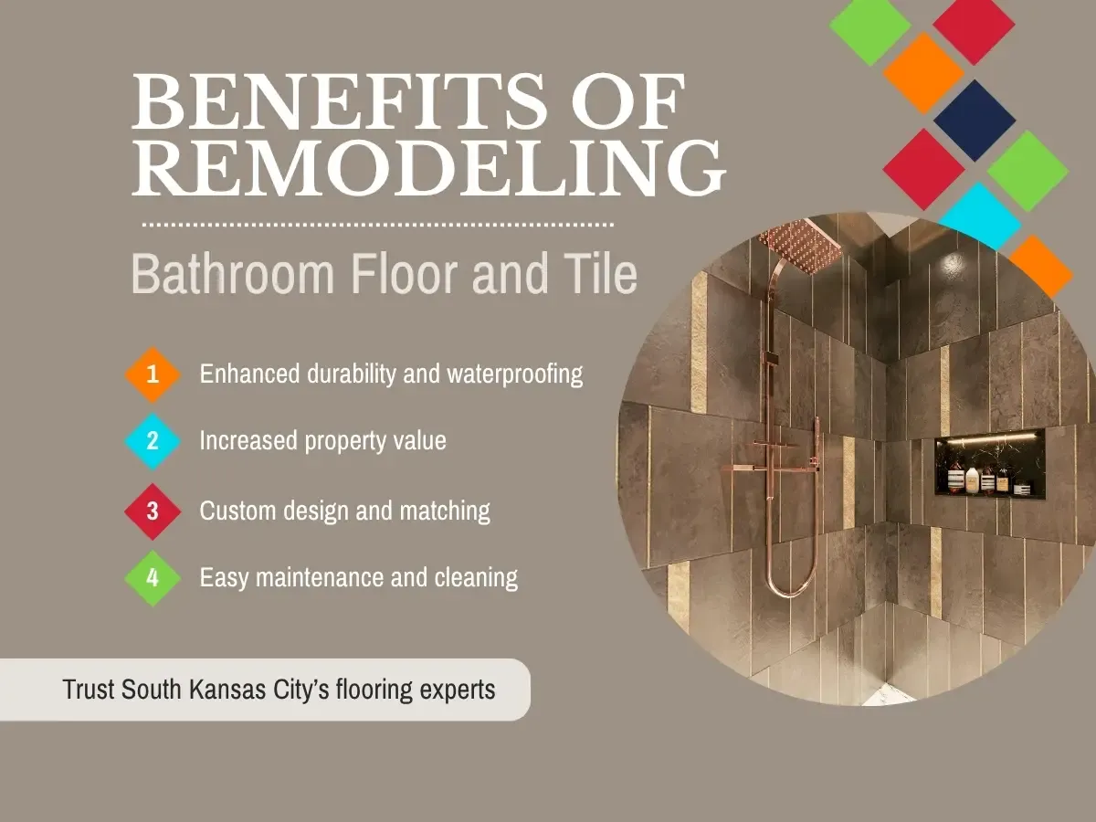 Benefits of Remodeling Bathroom Floor and Tile