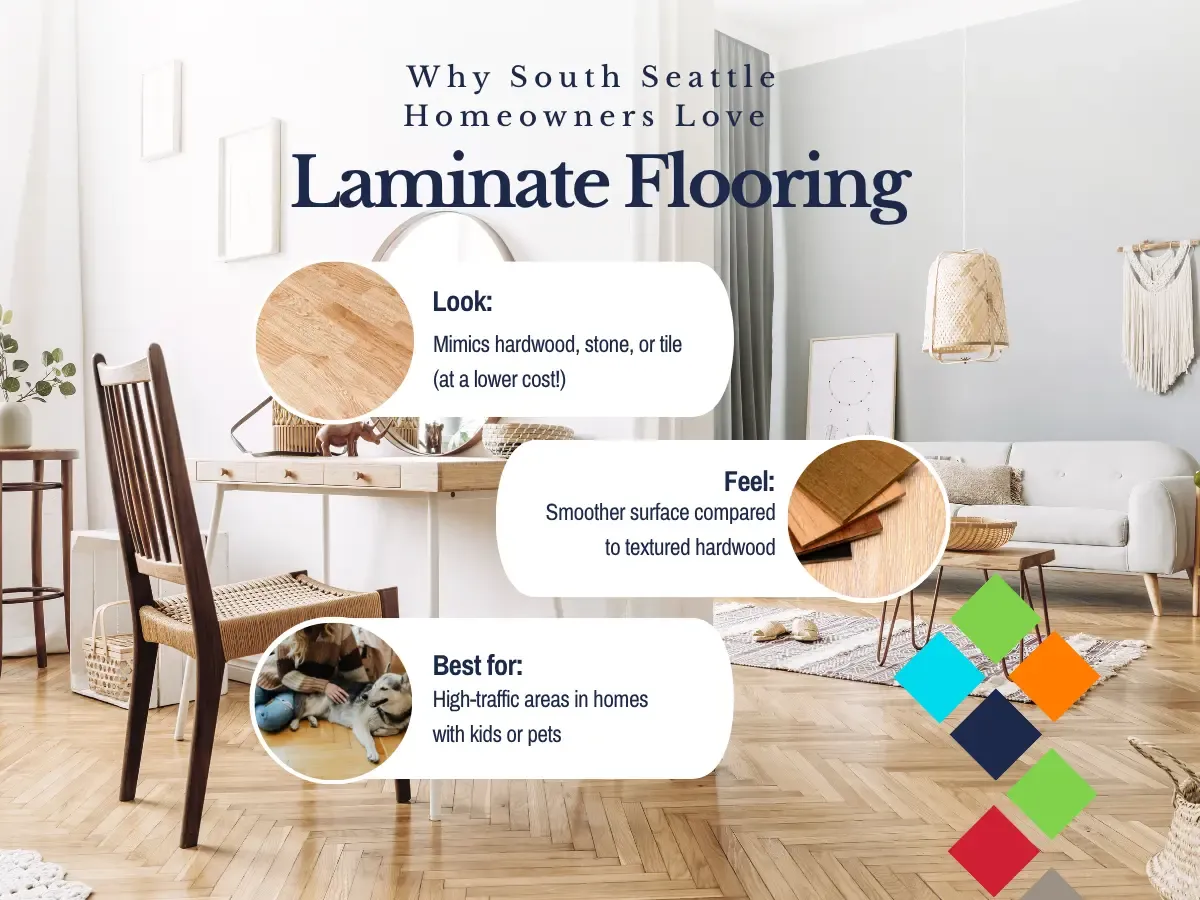 Why South Seattle Homeowners Love Laminate Flooring