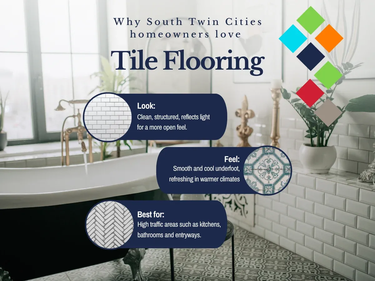 Why South Twin Cities Homeowners Love Tile Flooring