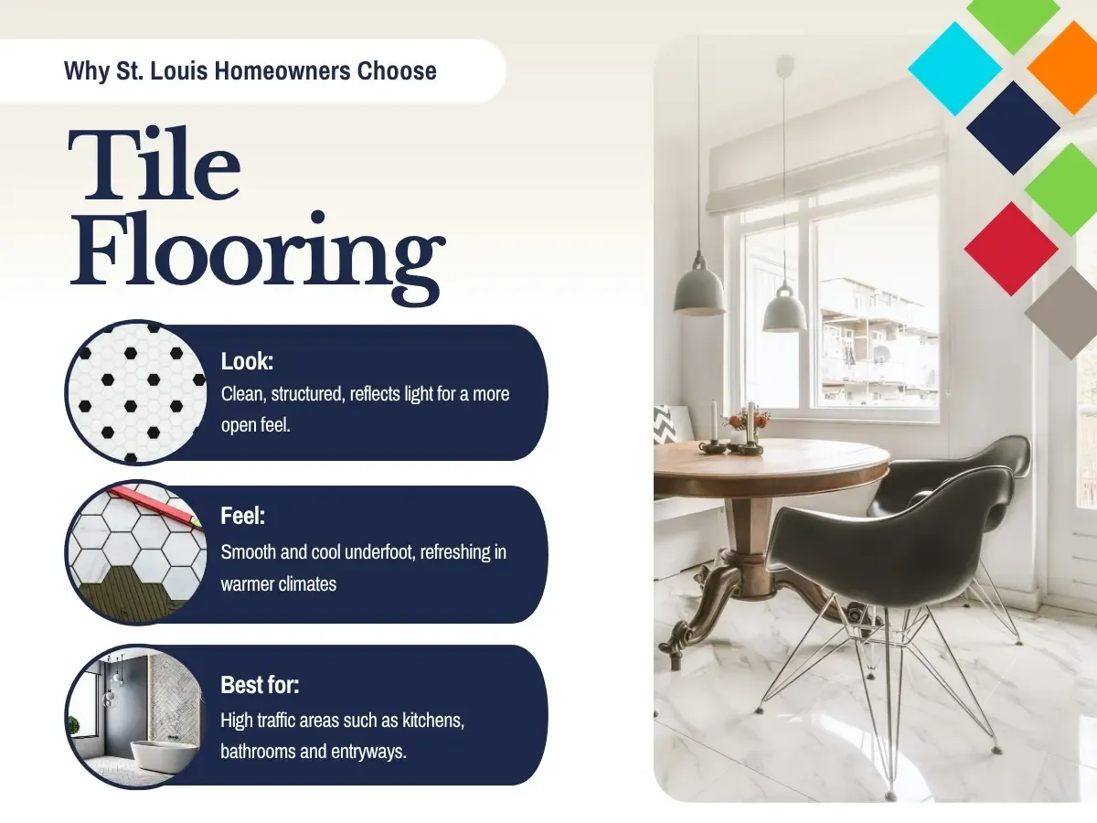 Why St. Louis Homeowners Choose Tile Flooring